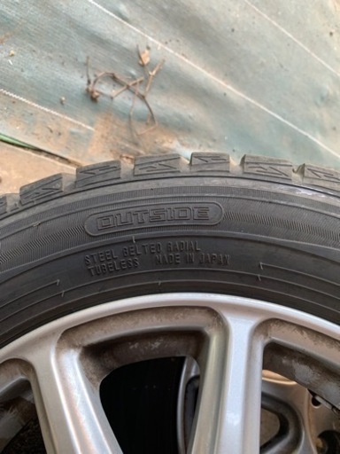 スタッドレスホイールセット155/65R13