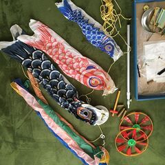 鯉のぼりフルセット（美品）の画像