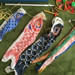 鯉のぼりフルセット（美品）の画像