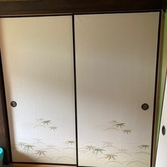 お取引中にて一時停止させて頂きます。ふすまお譲りします。