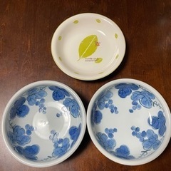 【引渡し先決定】靴&お皿3枚セット　単品引渡し不可の画像