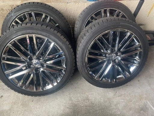 トヨタ　クラウン　210系　アスリート　スパッタリング18インチ