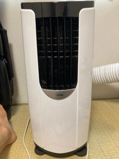 【除湿機能搭載】 アイリスオーヤマ ポータブル クーラー エアコン 冷風機 5~8畳 2021年モデル 除湿 換気 内部洗浄機能 IPP-2621G-W