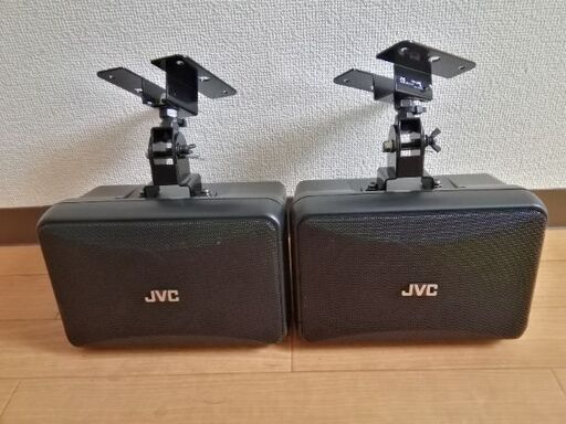 JVC PS-S10B スピーカー2台 金具 PS-U20B 2016年製