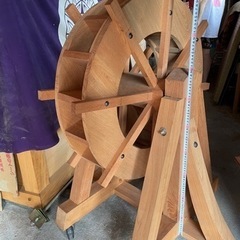 宮大工手作り水車
