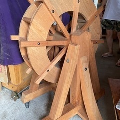 宮大工手作り水車