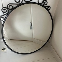 🚨業者🆗【美品】壁掛け　鏡　IKEA 