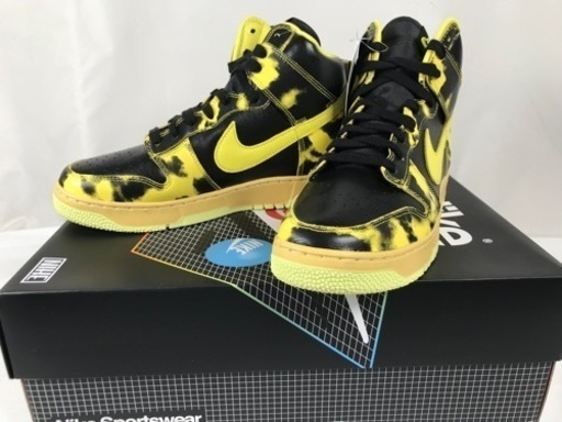 ナイキ ダンクハイ イエロー アシッド ウォッシュ