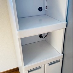 【お引き取り】レンジ台 レンジボード レンジ収納 レンジ棚