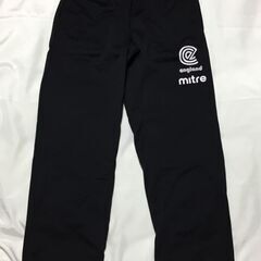 2F-235 新品 ｍｉｔｒｅ　マイター　フード付きスウェット　上下セット　サッカー　フットサル ブラック Mサイズの画像