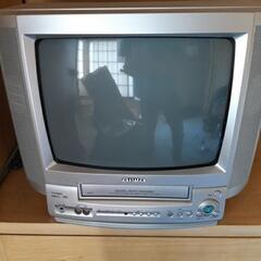 テレビデオ　aiwa 差し上げます