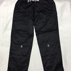 2F-237 新品 ｍｉｔｒｅ　マイター　ピステスーツ　上下セット　サッカー　フットサル ブラック Mサイズの画像