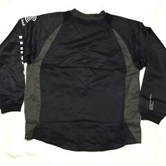 2F-237 新品 ｍｉｔｒｅ　マイター　ピステスーツ　上下セット　サッカー　フットサル ブラック Mサイズの画像