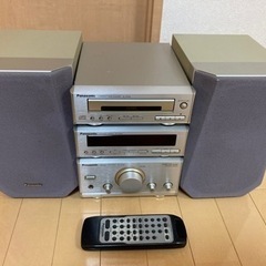 【Panasonic】CDコンポ⭕️可動品