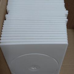 未使用　バラ売り可　薄型DVDケース 幅5ミリ白　29本