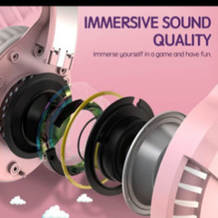 ヘッドセット 新品 ピンクの画像