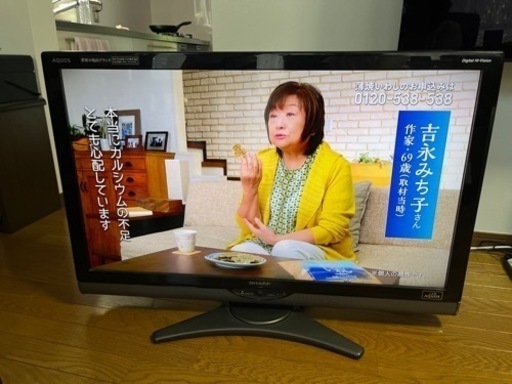 シャープ液晶テレビAQUOS LC-40SE1美品2011年製＋アンテナケーブル