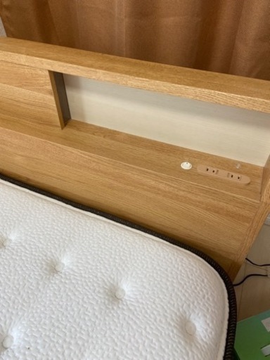 used ニトリ ダブルベッド　