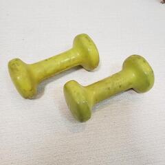 ラバーダンベル 1kg×2個セット