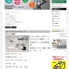 コロナ電業 赤外線内蔵デイ&ナイトカラーCCDカメラ  屋外 TR-858WCPの画像