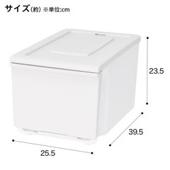 決まりました　ニトリ収納ケース（小）　2〜6個　積み重ね可能　