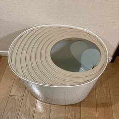 ねこトイレ　大きいほうのサイズ