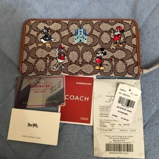 正規品50周年coach長財布