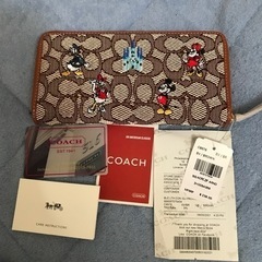 正規品50周年coach長財布の画像
