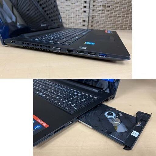 初期化済み Lenovo 15.6型 ノートPC 80E5 G50-80 win10 Corei5-5200U 第5世代 4GB/50