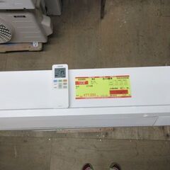 K03465　東芝　 中古エアコン　主に6畳用　冷房能力　2.2KW ／ 暖房能力　2.2KW