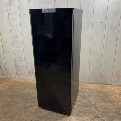 8/12 終【良品】2019年製 MITSUBISHI ノンフロン 冷凍庫 MF-U14D-B 144L ブラック 冷凍庫 菊倉NS