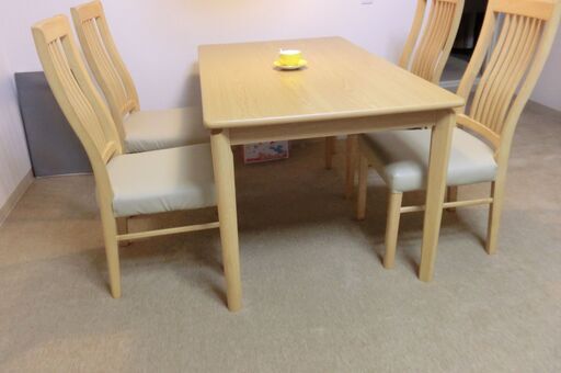 ダイニングテーブル5点セット