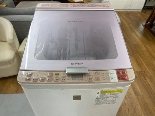 I423 ★ SHARP 洗濯乾燥機 2015年製 ⭐動作確認済 ⭐クリーニング済