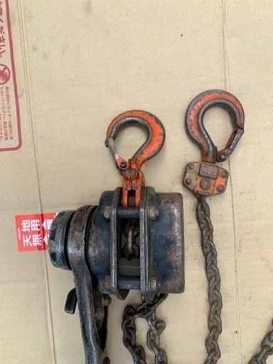 レバーブロック　0,8t 象印