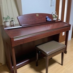 予定済み)(大阪市送料無料あり)ヤマハ電子ピアノ当時の最高級モデル