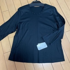 里麻黒八分袖新品