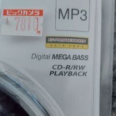 新品　ソニーCDウォークマンの画像