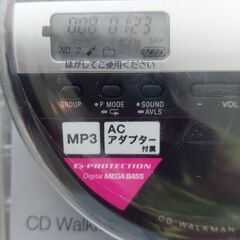 新品　ソニーCDウォークマンの画像