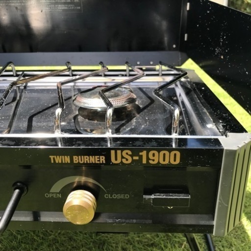 ユニフレーム　US-1900ブラック ツーバーナー