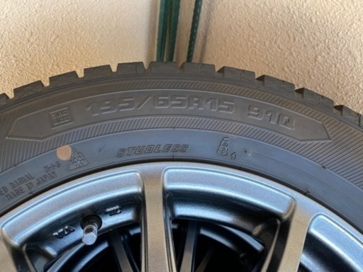 【最終価格】ICENAVI6 195/65/R15 2019年製 (スタッドレスタイヤホイールセット)