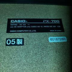 電子ピアノCASIO PX-700 Stereo sampling カシオの画像