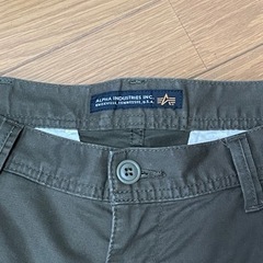 ALPHA ズボン（カーキ）の画像