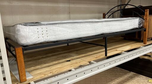 ベッド シングルサイズ Granz マットレス付き アイアンフレーム【ユーズドユーズ名古屋天白店】J1999