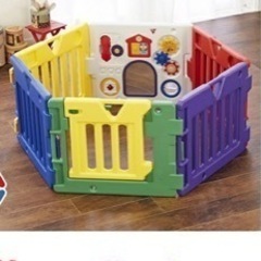 【お譲り先決定】日本育児　ベビーサークル　6枚セット