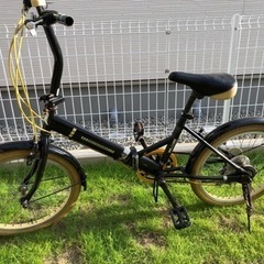 折り畳み自転車　お受け取り様決まりました