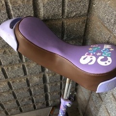 一輪車　ブリヂストン　パープルの画像