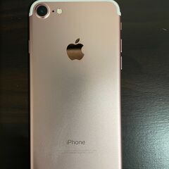 iPhone7 32GB ローズピンクの画像