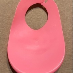赤ちゃん用プラエプロン 今子供用プラ食器プレゼント 大阪市内無料配達可能の画像