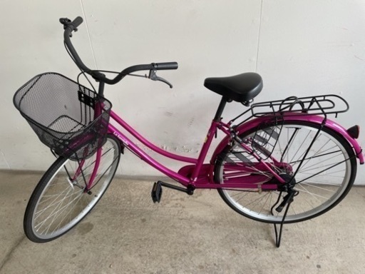 取引中 世田谷区深沢◆美品◆自転車 ママチャリ26インチ