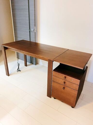 カリモク デスク＆ワゴン 学習机  テーブル Utility plus